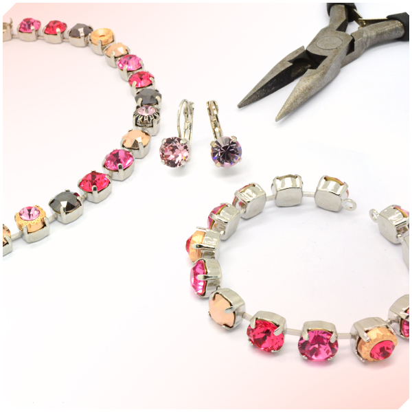 39ss cup chain Necklace base 33settings Gita Jewelry